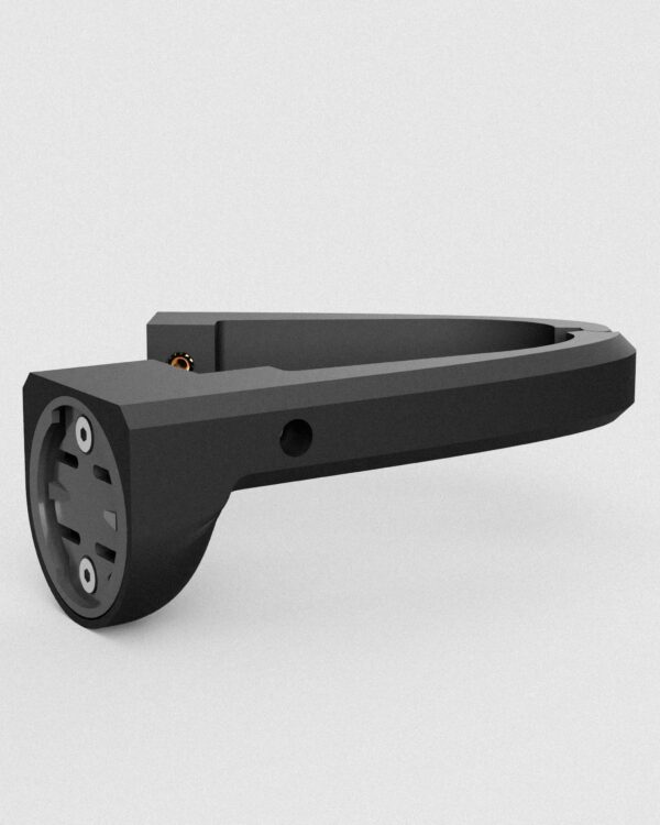 watts and grams mount for Bryton Gardia R300L rear light in half-open state.