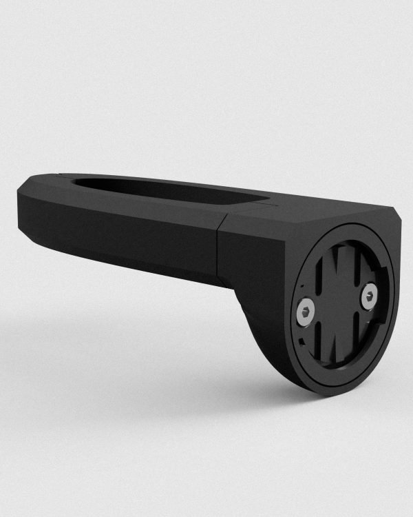 watts and grams mount for Garmin Varia rear light with attached Garmin adapter.