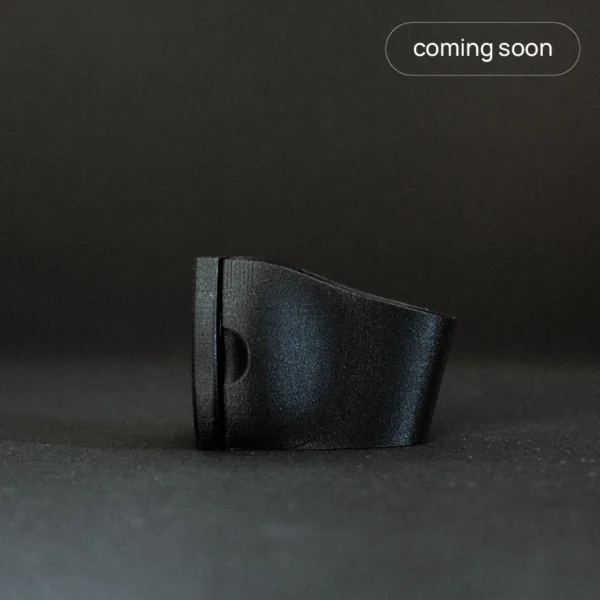 Sattelstützenhalterung MONO für Wahoo Trackr Radar mit coming soon Badge.